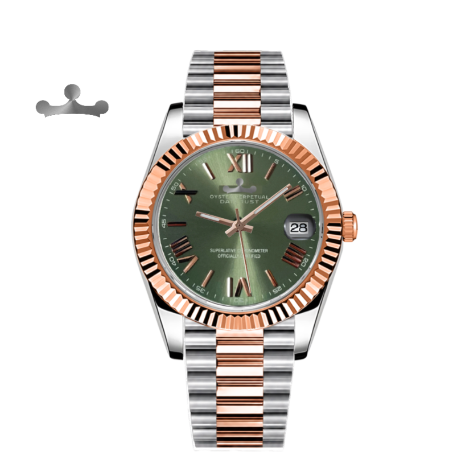 MGA NH35 DATEJUST — configuración digital