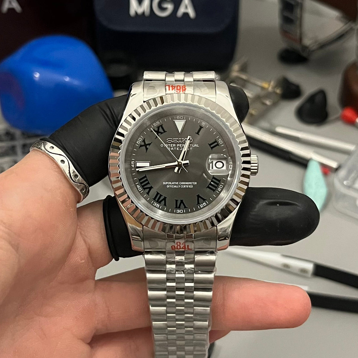 MGA NH35 DATEJUST — resultado real