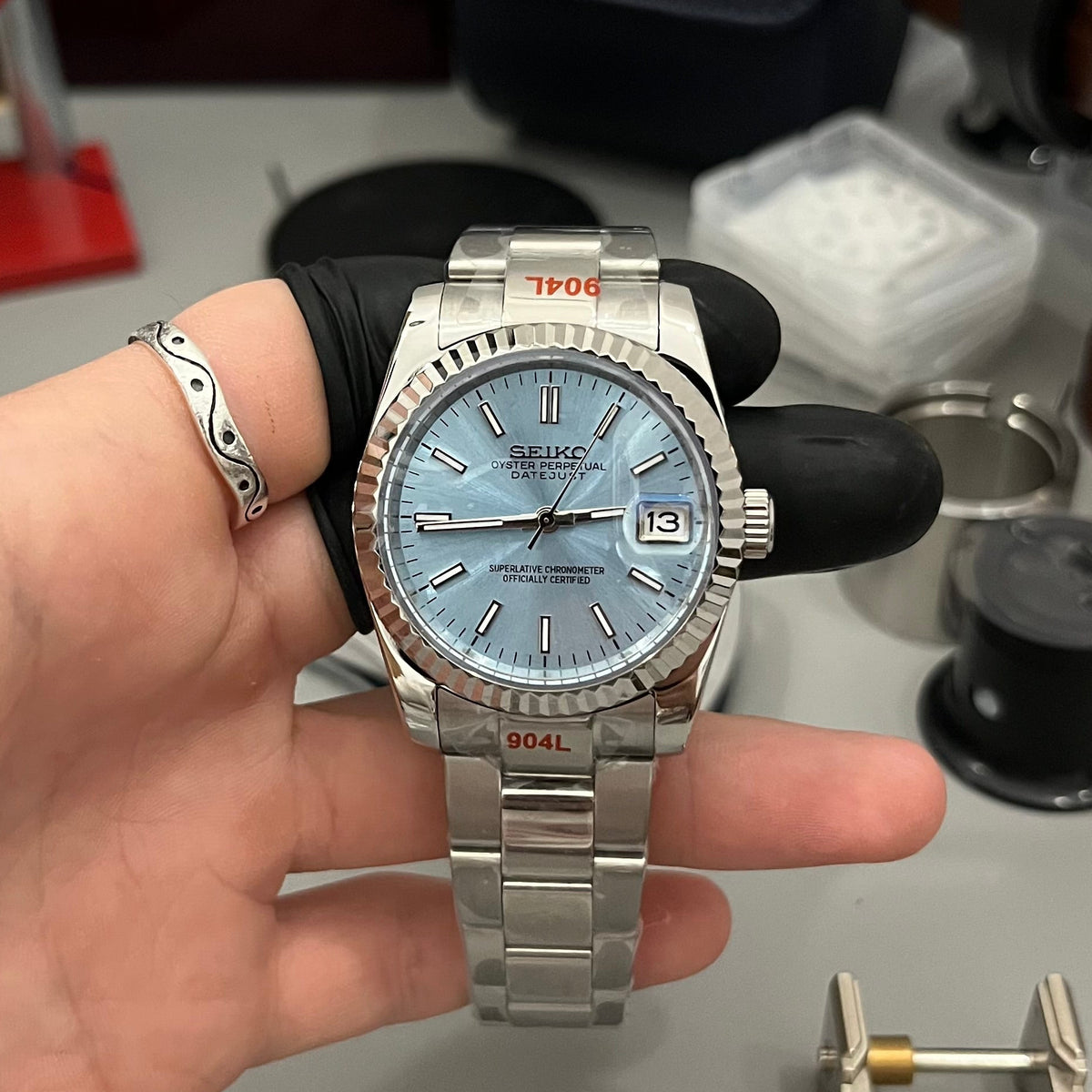 MGA NH35 DATEJUST — resultado real