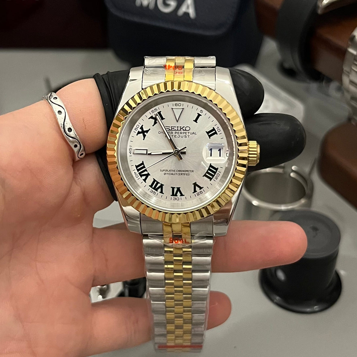 MGA NH35 DATEJUST — resultado real