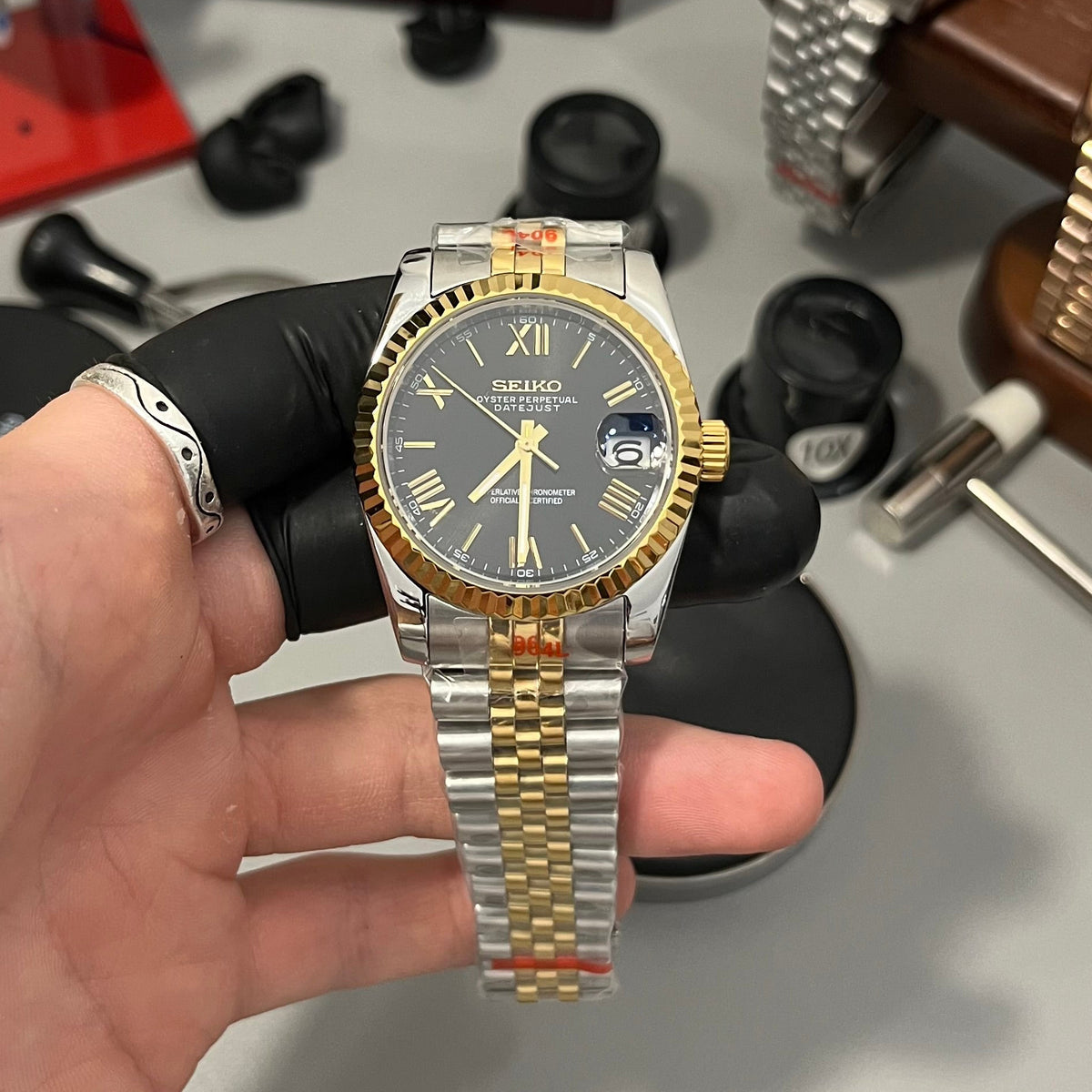 MGA NH35 DATEJUST — resultado real
